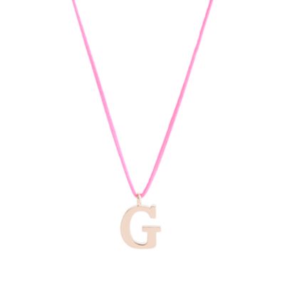Girls' letter necklace