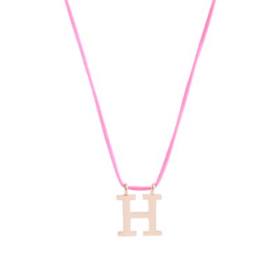 Girls' letter necklace