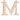letter m pin girls' letter necklace