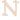 letter n pin girls' letter necklace