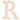 letter r pin girls' letter necklace