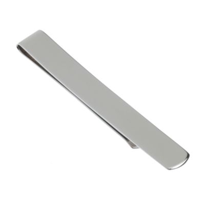 Sterling-silver tie clip