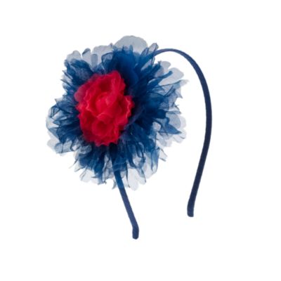 Tulle flower headband