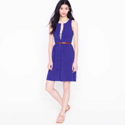 Button-front dress