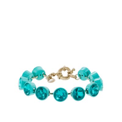 Small crystal brul&eacute;e bracelet