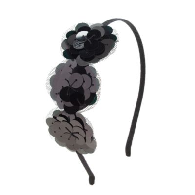 Girls' paillette circles headband