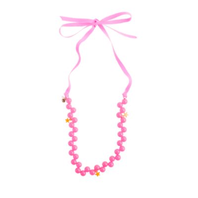 Girls' bead and stars necklace