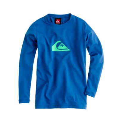 Boys' long-sleeve Quiksilver&reg; rash-guard tee