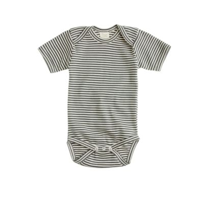 Nature Baby&reg; for J.Crew short-sleeve one-piece in stripe