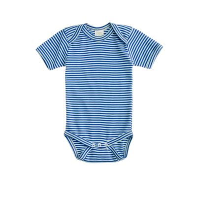 Nature Baby&reg; for J.Crew short-sleeve one-piece in stripe