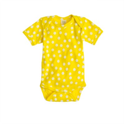 Nature Baby&reg; for J.Crew short-sleeve one-piece in dot