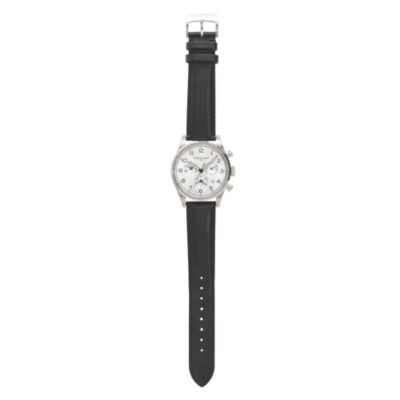 Mougin &amp; Piquard&trade; for J.Crew chronograph watch in silver