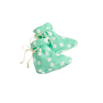 Nature Baby&reg; for J.Crew booties in dot