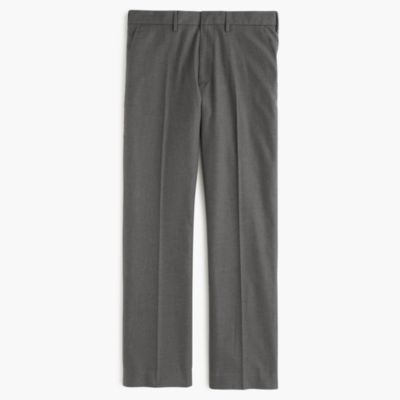 Bowery slim in heather cotton twill