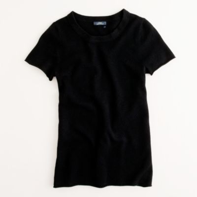 Cashmere short-sleeve tee