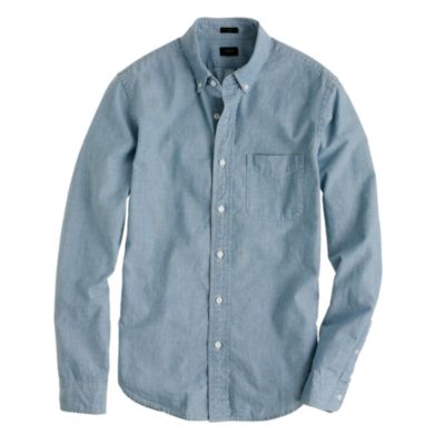 Slim Japanese chambray shirt