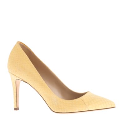Collection Everly snakeskin pumps