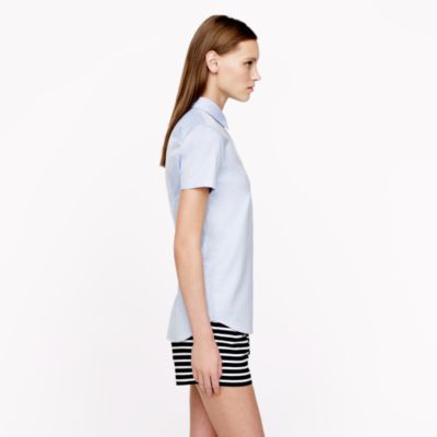 Collection beaded crest shirt