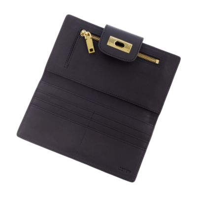 Edie calf hair wallet