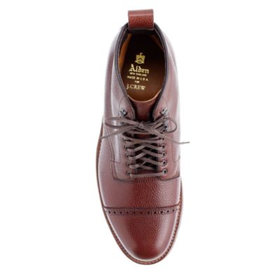 Limited-edition Alden&reg; for J.Crew perforated-tip Bal oxford boots