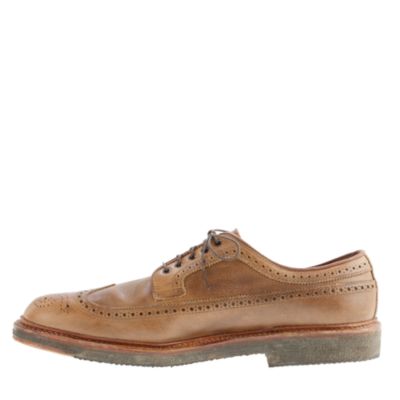 Limited-edition Alden&reg; longwing bluchers in natural Chromexcel leather