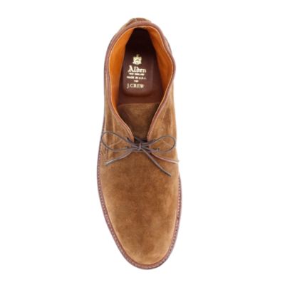 Limited-edition Alden&reg; for J.Crew flex-toe chukkas in suede