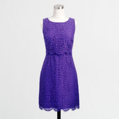 Factory lace shift dress