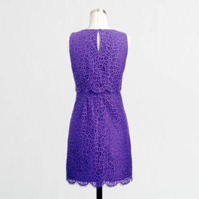 Factory lace shift dress