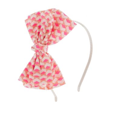 Girls' flower headband in sushi print