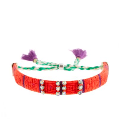 Girls' mini-stone pattern bracelet