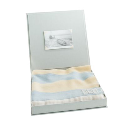 Swans Island&reg; for crewcuts tricolor baby blanket