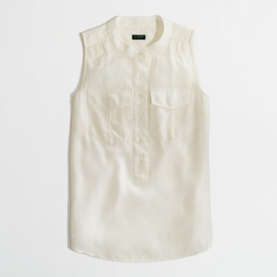 Factory sleeveless popover