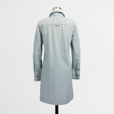 Factory classic chambray shirtdress