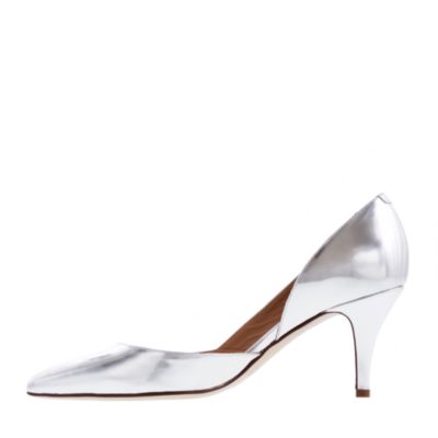Valentina mirror metallic pumps