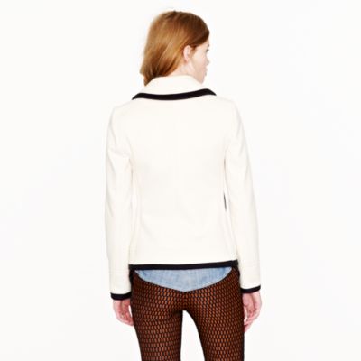 Tipped peacoat