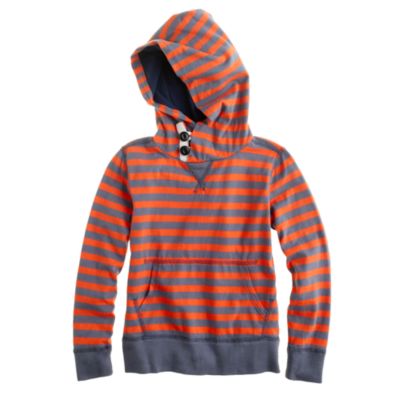 Boys' stripe popover hoodie