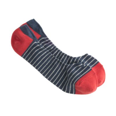 Stripe no-show socks