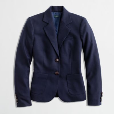 Factory classic wool blazer
