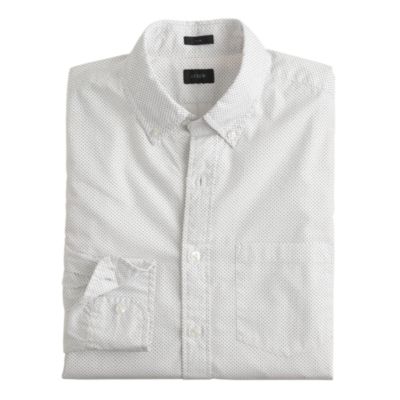 Slim pindot shirt