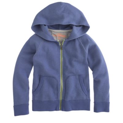 Boys' french terry zip hoodie