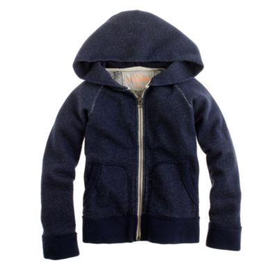 Boys' french terry zip hoodie