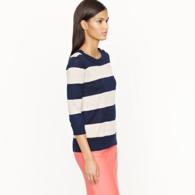 Tippi sweater in linen stripe
