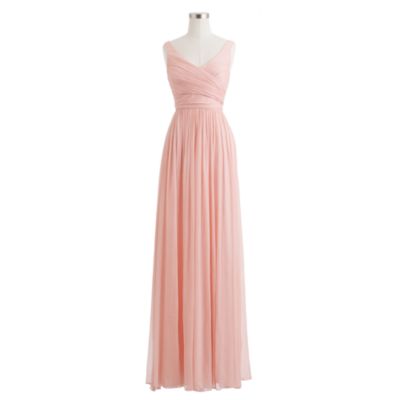 Heidi gown in silk chiffon