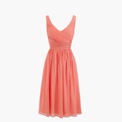 Heidi dress in silk chiffon