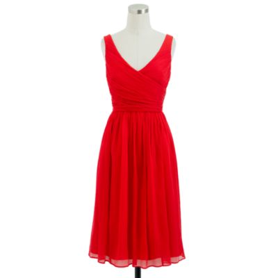 Heidi dress in silk chiffon