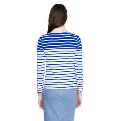 Painter boatneck tee in stripe
