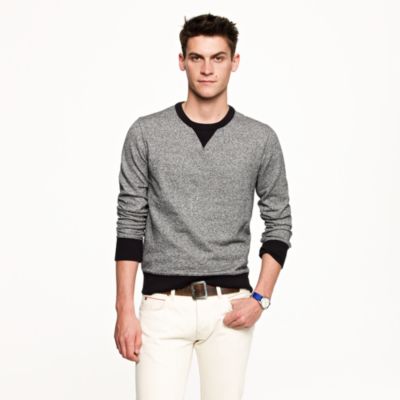 Wallace & Barnes marled ringer sweatshirt
