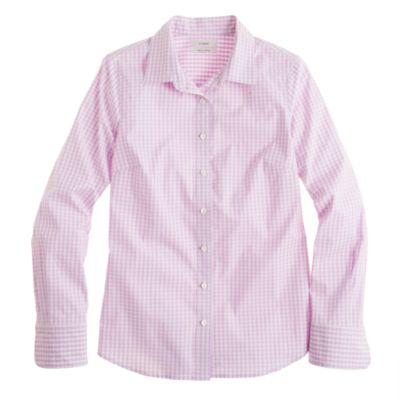 Stretch perfect shirt in medium gingham