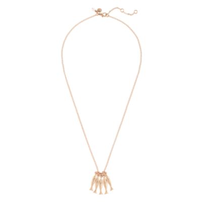 Girls' multicharm necklace