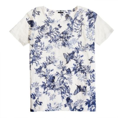 Midnight floral tee